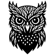 Owl Tree Head DXF File – CNC Cutting Design | ABOWL219