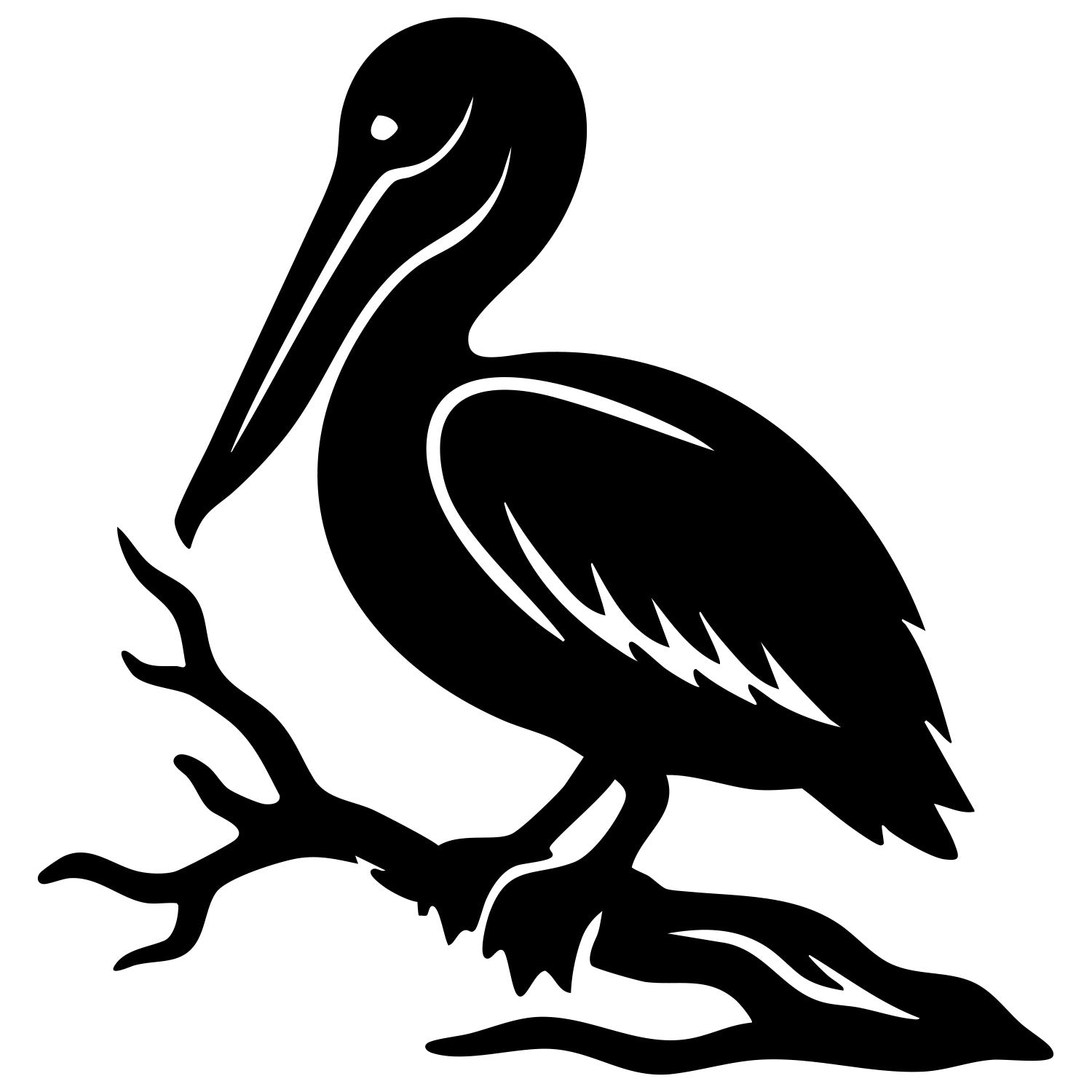 Pelican DXF File – CNC Cutting Design | ABPELICAN105