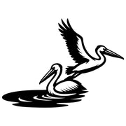 Pelican DXF File – CNC Cutting Design | ABPELICAN126