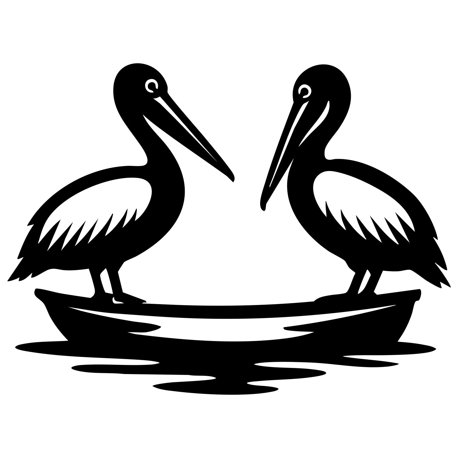 Pelican DXF File – CNC Cutting Design | ABPELICAN130