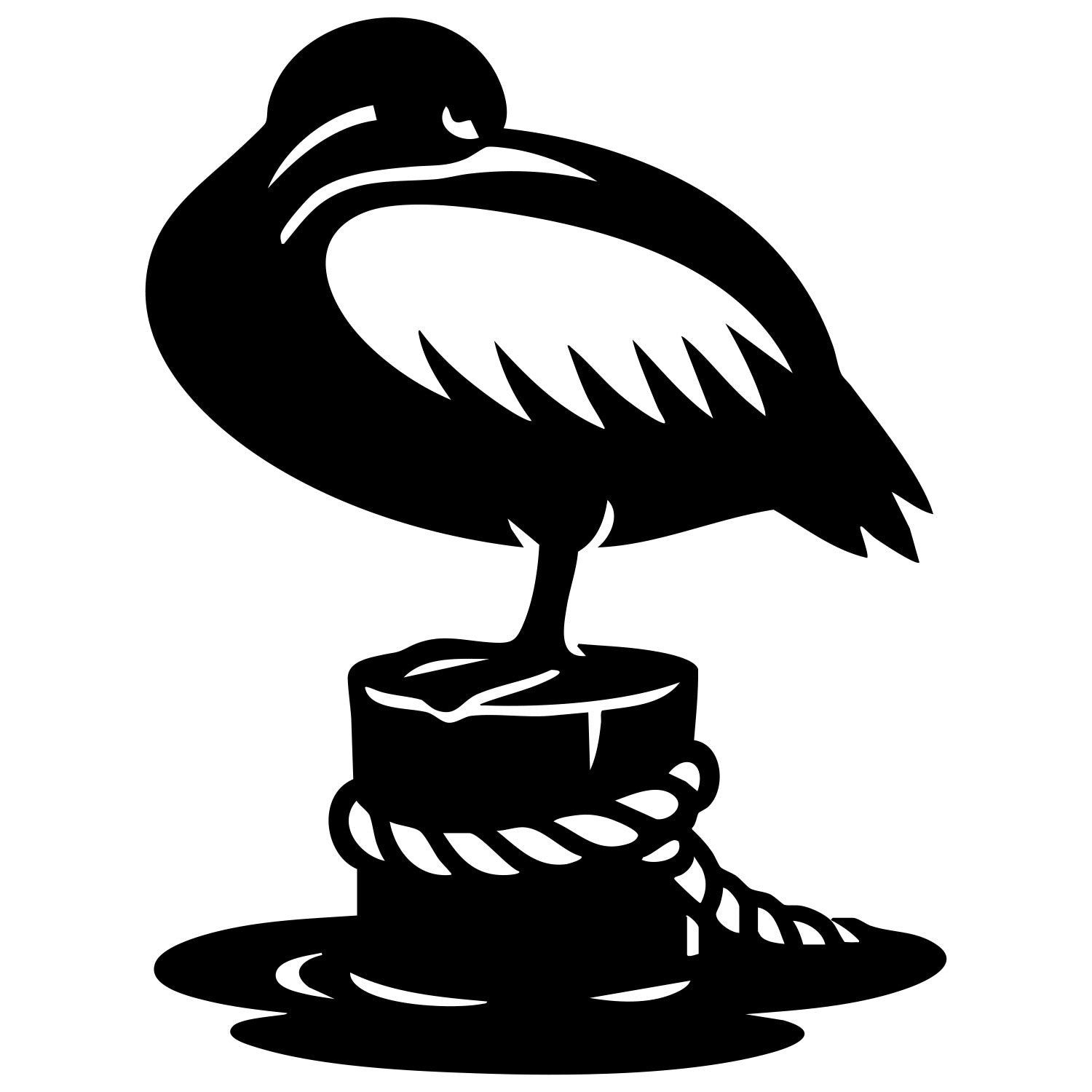 Pelican DXF File – CNC Cutting Design | ABPELICAN27