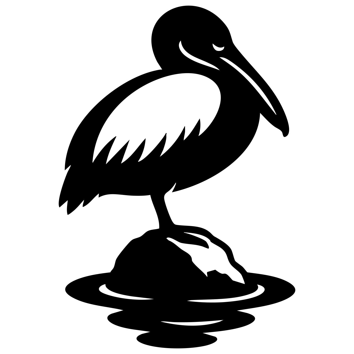 Pelican DXF File – CNC Cutting Design | ABPELICAN28