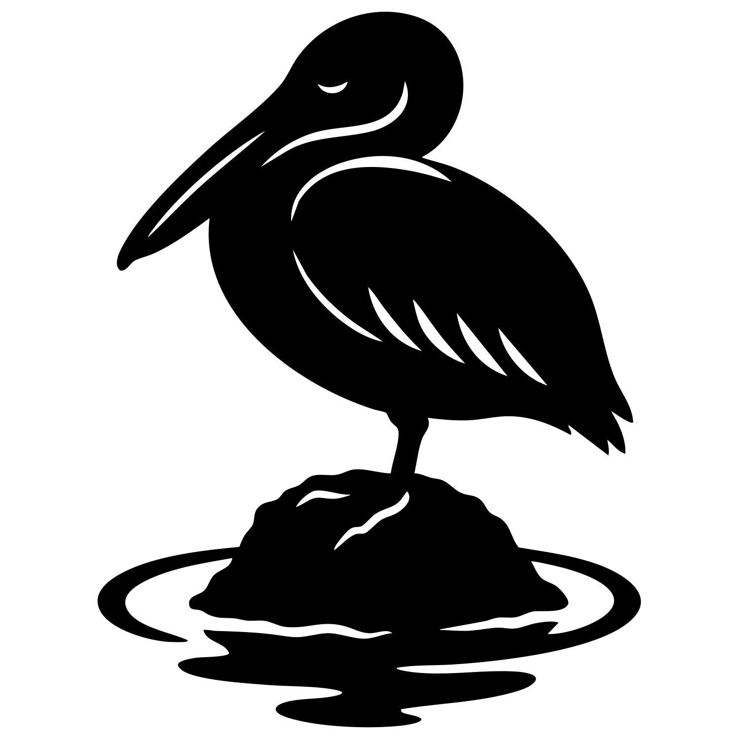 Pelican DXF File – CNC Cutting Design | ABPELICAN29