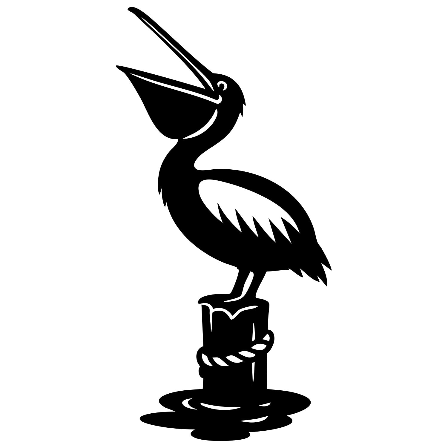 Pelican DXF File – CNC Cutting Design | ABPELICAN30