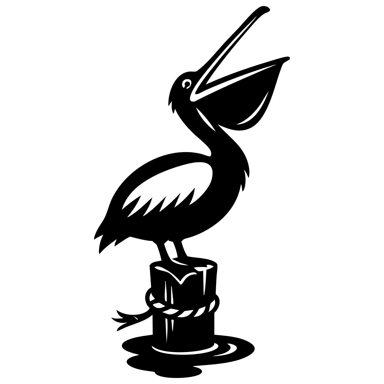 Pelican DXF File – CNC Cutting Design | ABPELICAN31