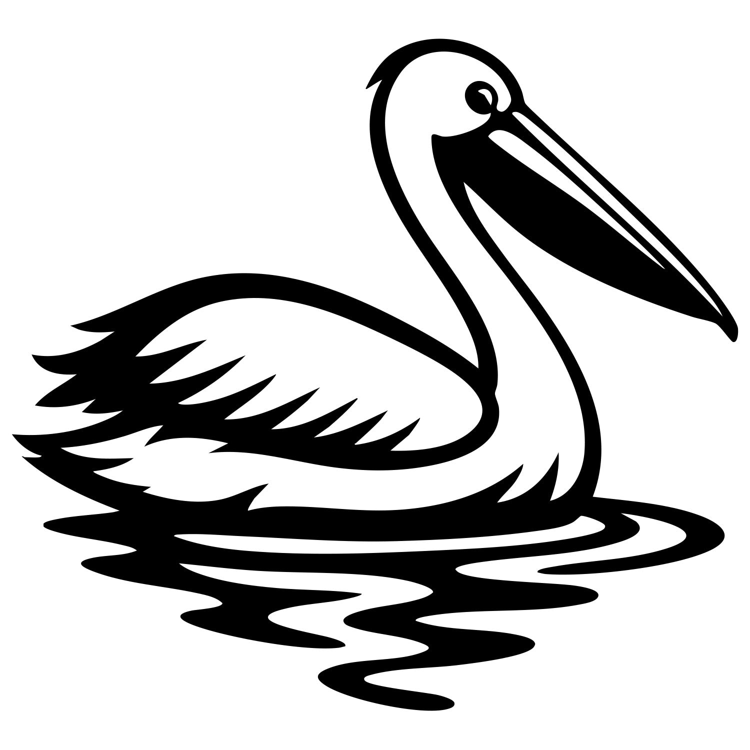 Pelican DXF File – CNC Cutting Design | ABPELICAN48