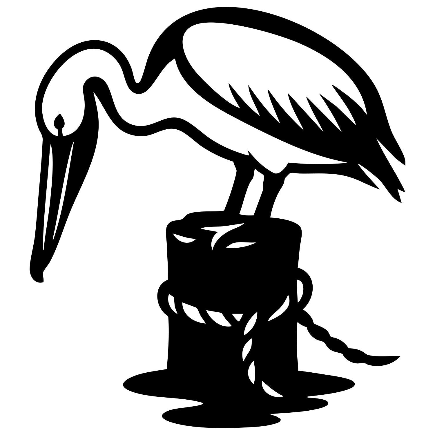 Pelican DXF File – CNC Cutting Design | ABPELICAN49