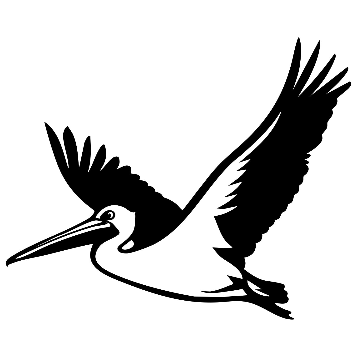 Pelican DXF File – CNC Cutting Design | ABPELICAN59