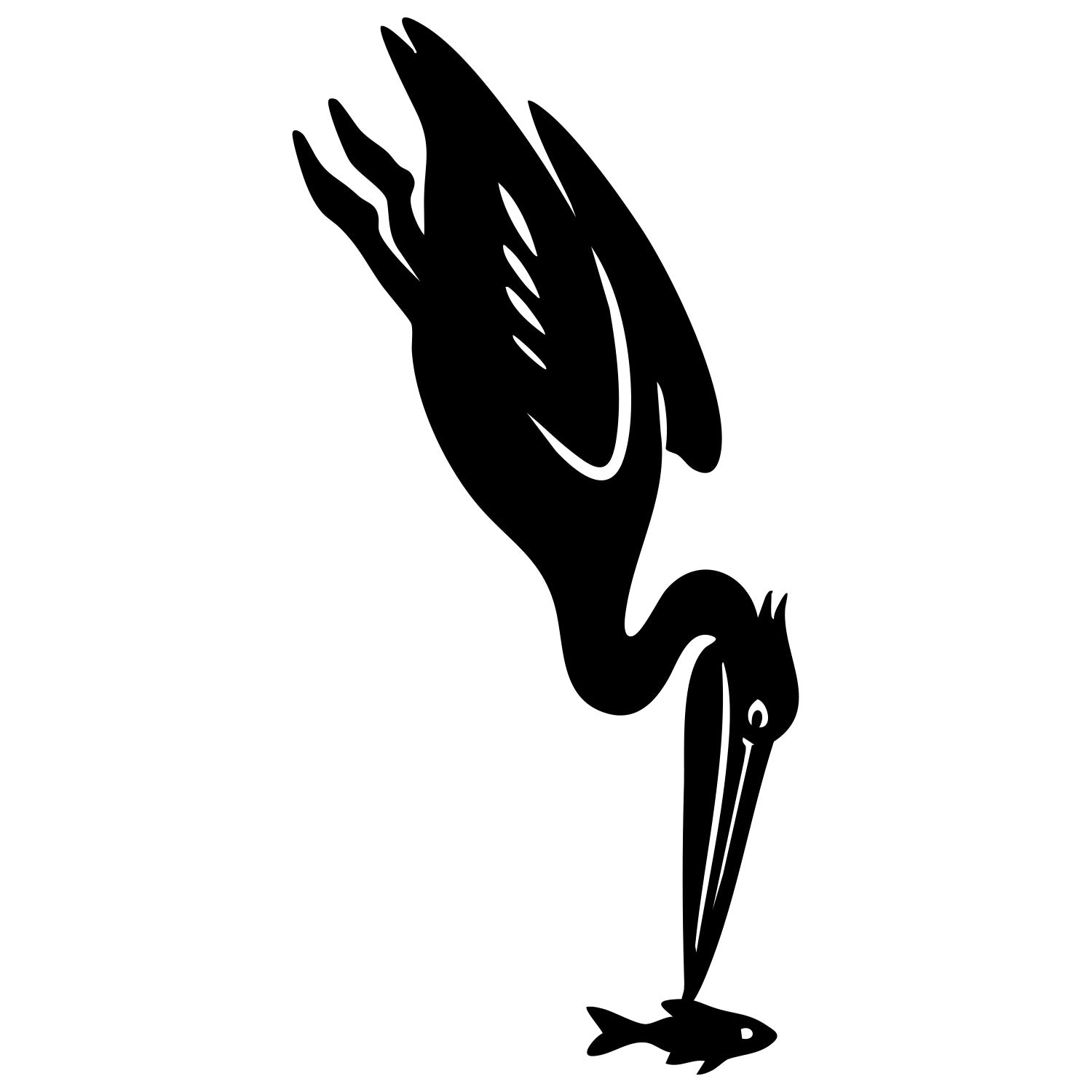 Pelican DXF File – CNC Cutting Design | ABPELICAN78