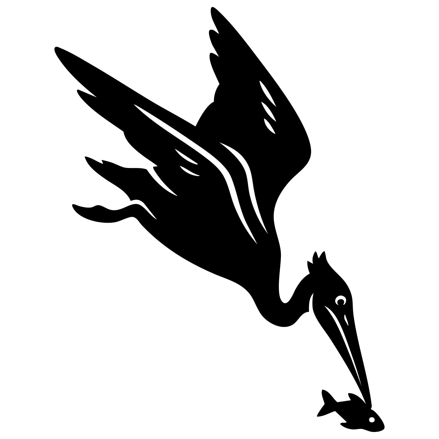 Pelican DXF File – CNC Cutting Design | ABPELICAN80