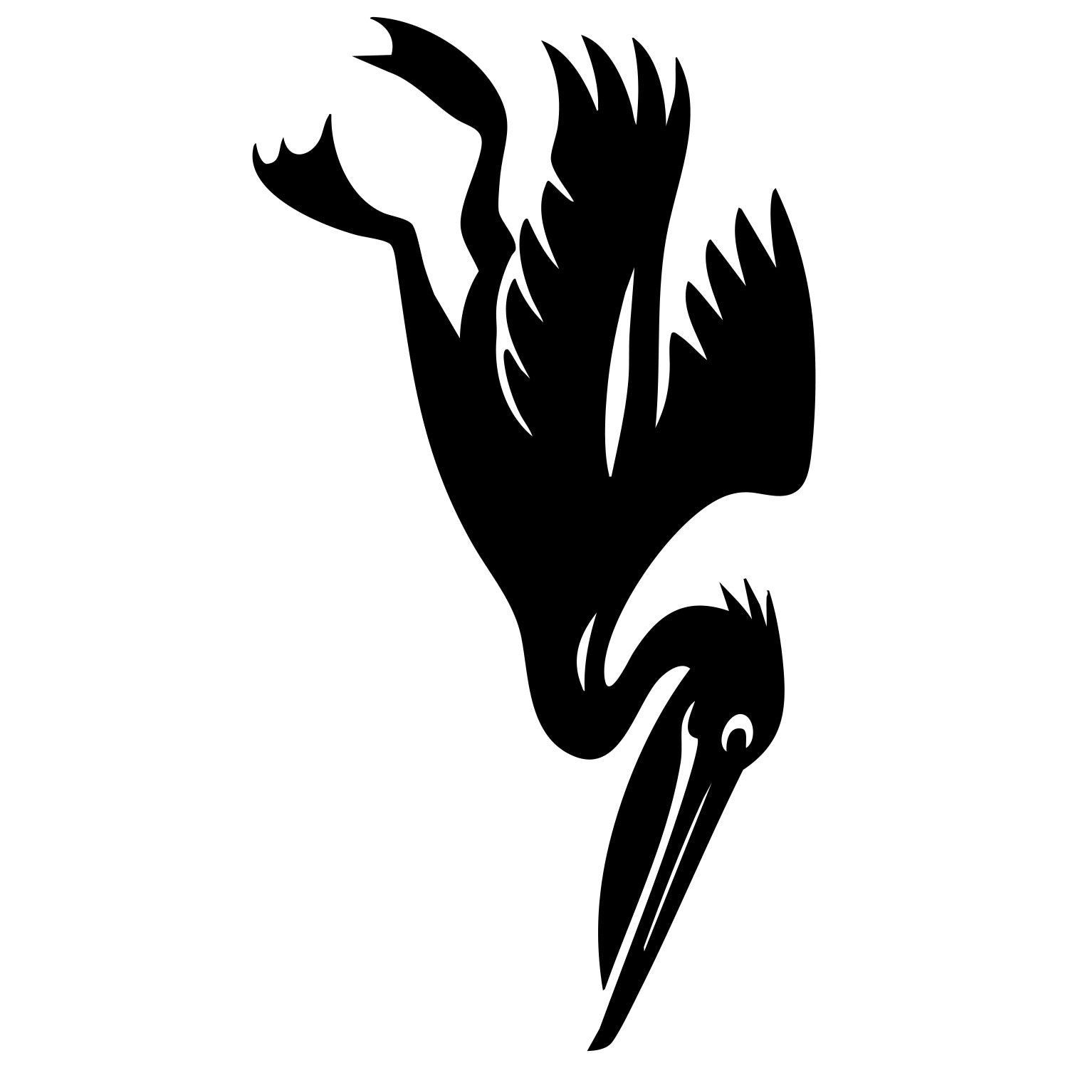 Pelican DXF File – CNC Cutting Design | ABPELICAN81