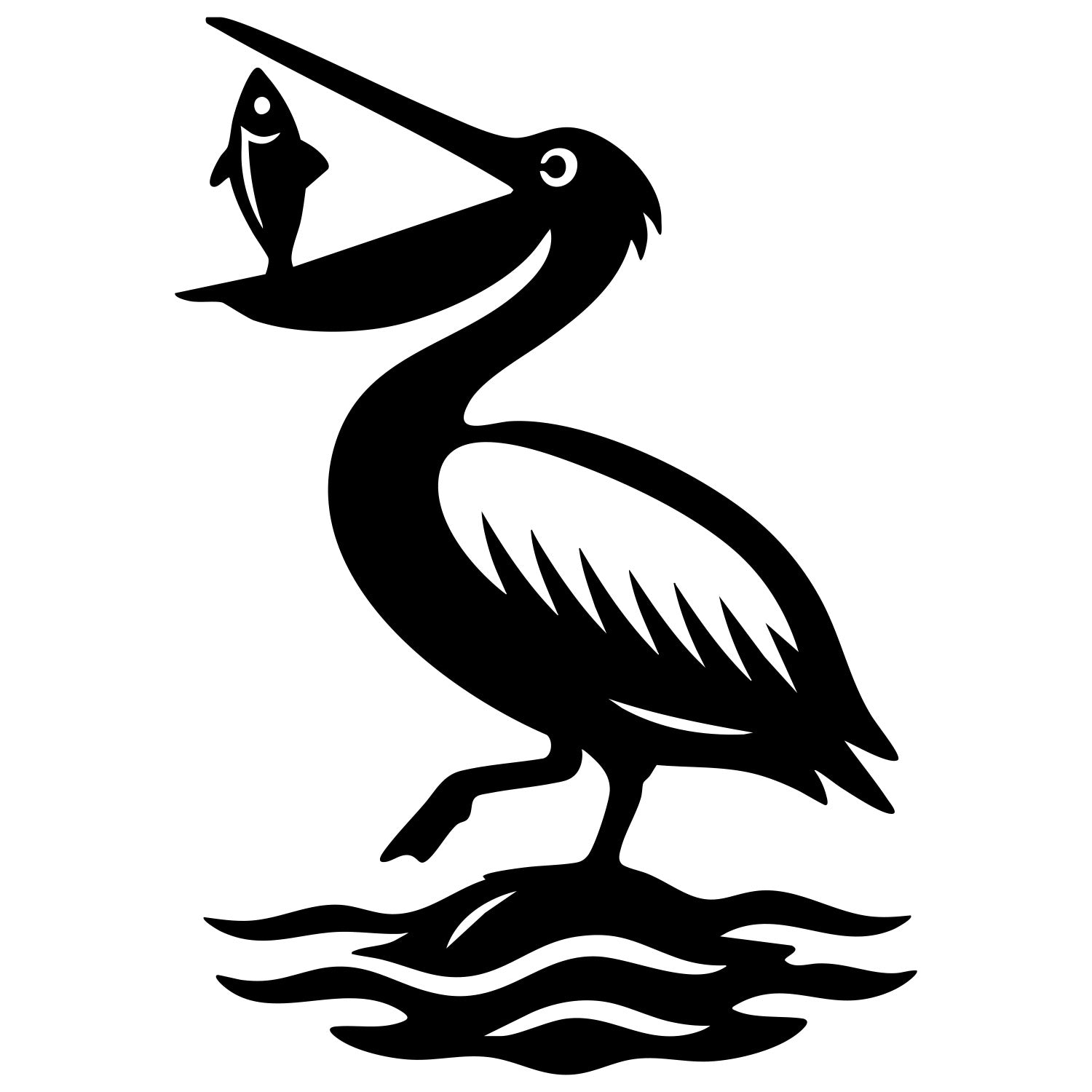 Pelican DXF File – CNC Cutting Design | ABPELICAN83