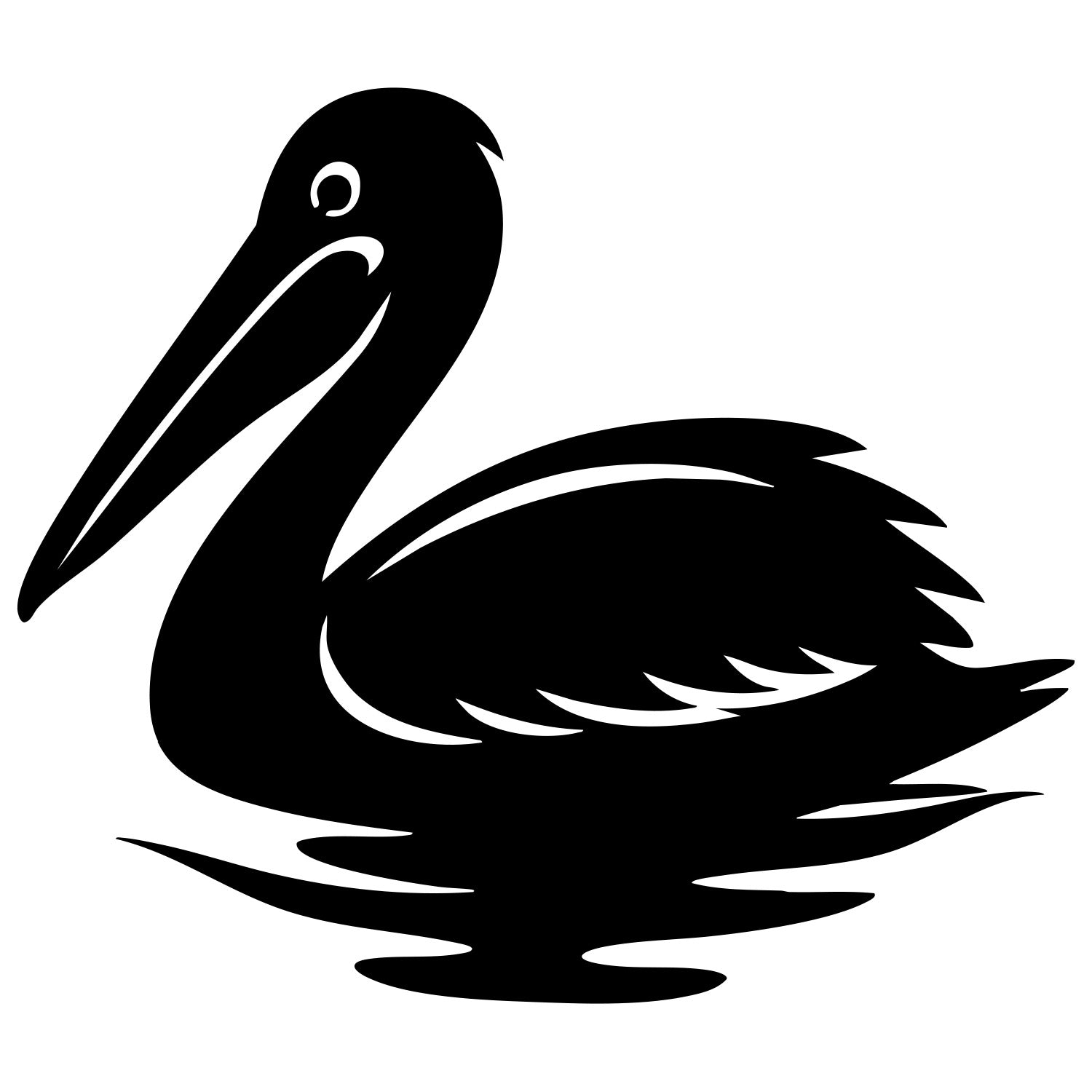 Pelican DXF File – CNC Cutting Design | ABPELICAN93