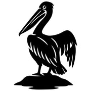 Pelican DXF File – CNC Cutting Design | ABPELICAN98