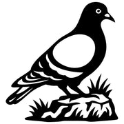 Pigeon DXF File – CNC Cutting Design | ABPIGEON1