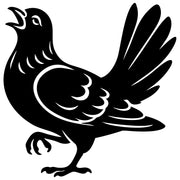 Pigeon DXF File – CNC Cutting Design | ABPIGEON103