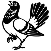 Pigeon DXF File – CNC Cutting Design | ABPIGEON104