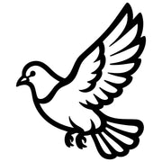 Pigeon DXF File – CNC Cutting Design | ABPIGEON12