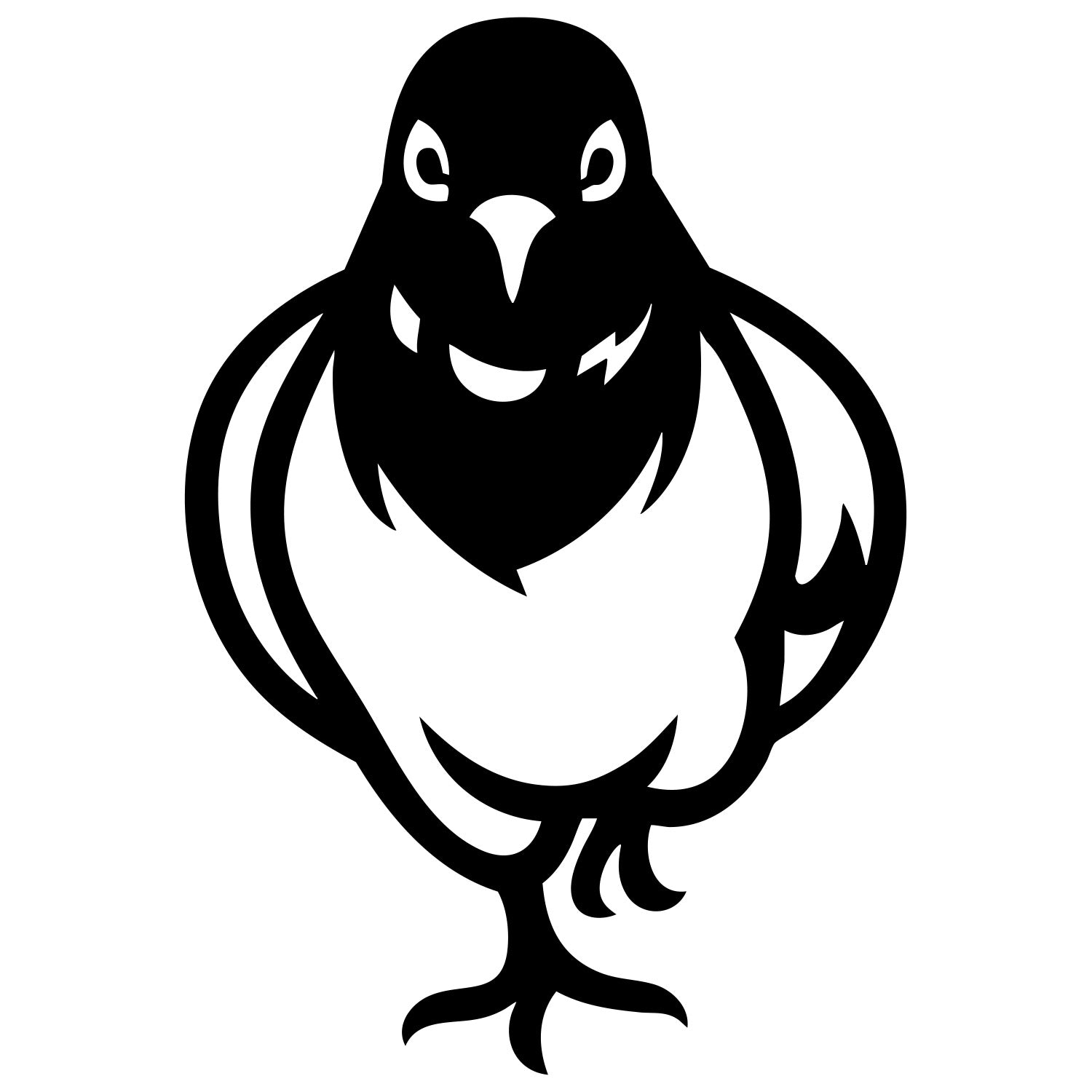 Pigeon DXF File – CNC Cutting Design | ABPIGEON19