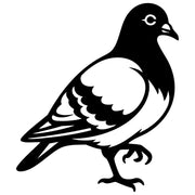 Pigeon DXF File – CNC Cutting Design | ABPIGEON21
