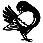 Pigeon DXF File – CNC Cutting Design | ABPIGEON31