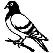 Pigeon DXF File – CNC Cutting Design | ABPIGEON35