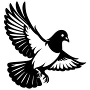 Pigeon DXF File – CNC Cutting Design | ABPIGEON69