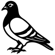 Pigeon DXF File – CNC Cutting Design | ABPIGEON7