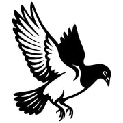 Pigeon DXF File – CNC Cutting Design | ABPIGEON76