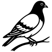 Pigeon DXF File – CNC Cutting Design | ABPIGEON77