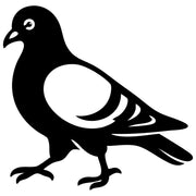 Pigeon DXF File – CNC Cutting Design | ABPIGEON92