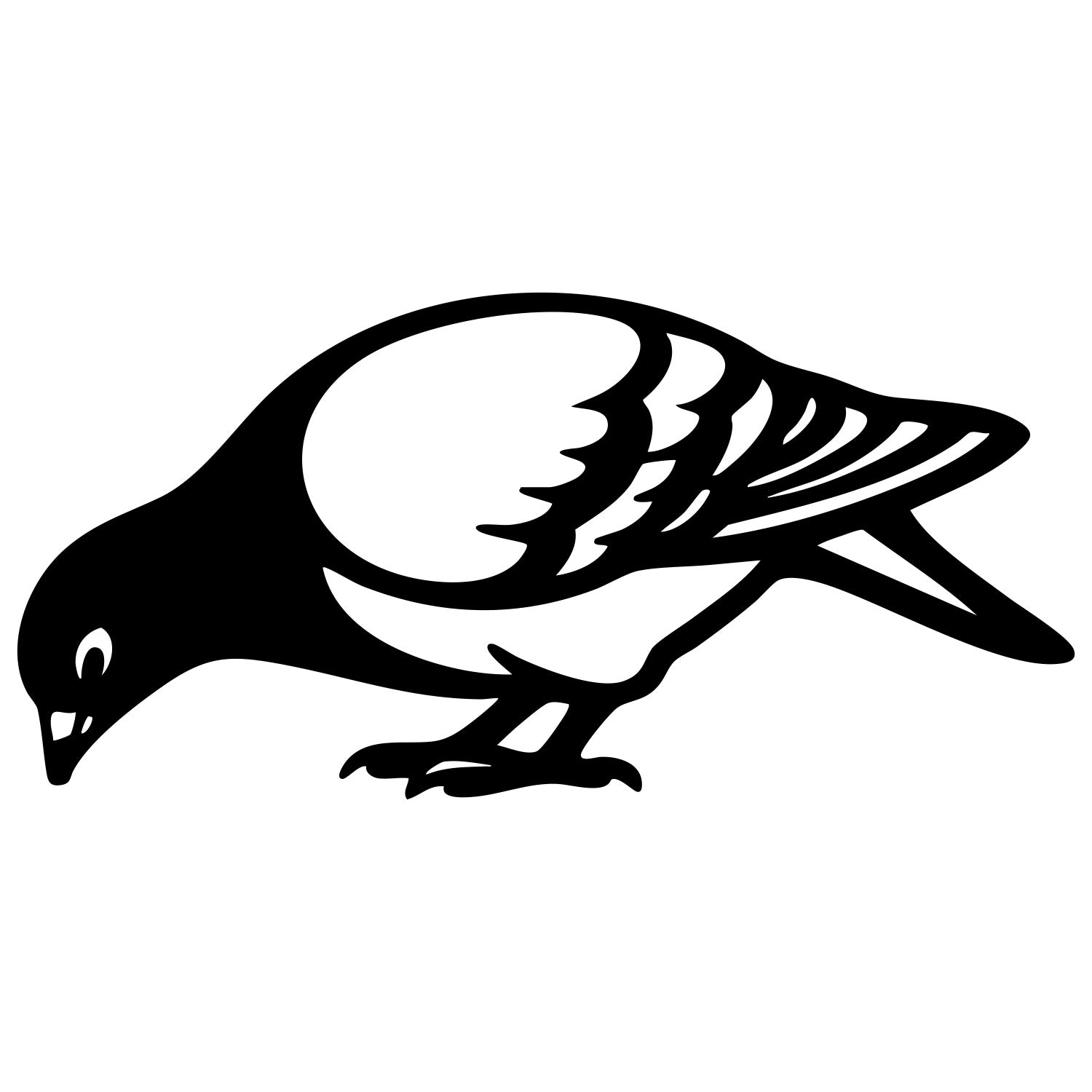 Pigeon DXF File – CNC Cutting Design | ABPIGEON93