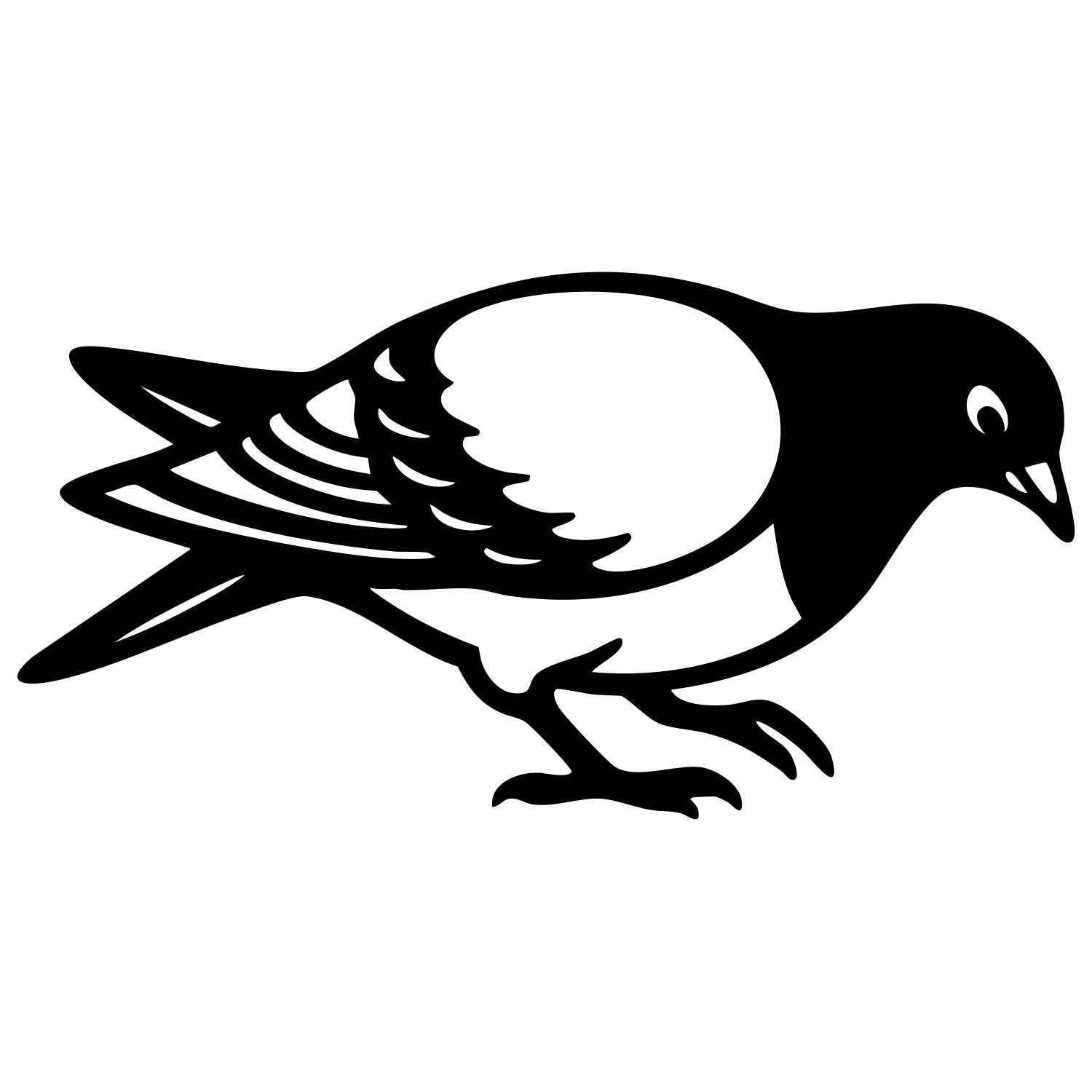 Pigeon DXF File – CNC Cutting Design | ABPIGEON94