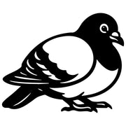 Pigeon DXF File – CNC Cutting Design | ABPIGEON97