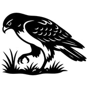 Red-tailed Hawk DXF File – CNC Cutting Design | ABHAWK103