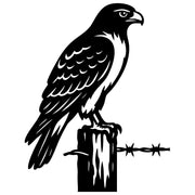 Red-tailed Hawk DXF File – CNC Cutting Design | ABHAWK28