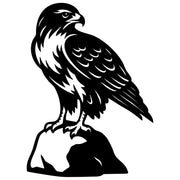 Red-tailed Hawk DXF File – CNC Cutting Design | ABHAWK30