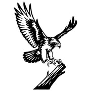 Red-tailed Hawk DXF File – CNC Cutting Design | ABHAWK32