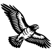 Red-tailed Hawk DXF File – CNC Cutting Design | ABHAWK53