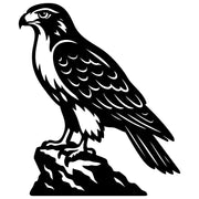 Red-tailed Hawk DXF File – CNC Cutting Design | ABHAWK55