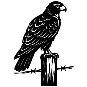 Red-tailed Hawk DXF File – CNC Cutting Design | ABHAWK6
