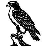 Red-tailed Hawk DXF File – CNC Cutting Design | ABHAWK61