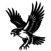 Red-tailed Hawk DXF File – CNC Cutting Design | ABHAWK67