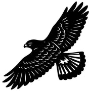 Red-tailed Hawk DXF File – CNC Cutting Design | ABHAWK69