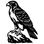 Red-tailed Hawk DXF File – CNC Cutting Design | ABHAWK71