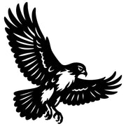 Red-tailed Hawk DXF File – CNC Cutting Design | ABHAWK76