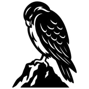 Red-tailed Hawk DXF File – CNC Cutting Design | ABHAWK8