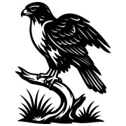 Red-tailed Hawk DXF File – CNC Cutting Design | ABHAWK80