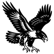 Red-tailed Hawk DXF File – CNC Cutting Design | ABHAWK85