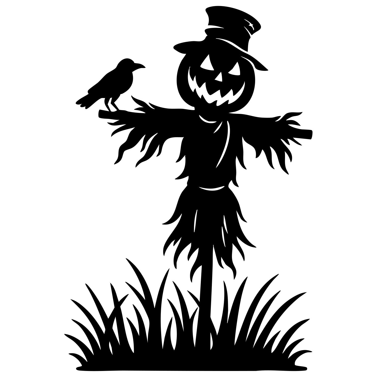 Scarecrow Halloween DXF File | OHHALLOWEEN4